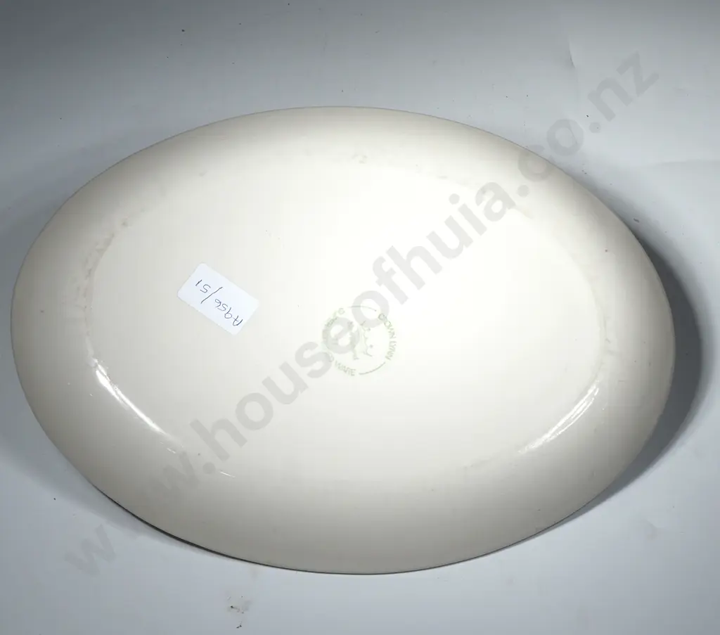 Crown Lynn Oval Vitrified Ware Ashet Marked RNZAF  Image 1++