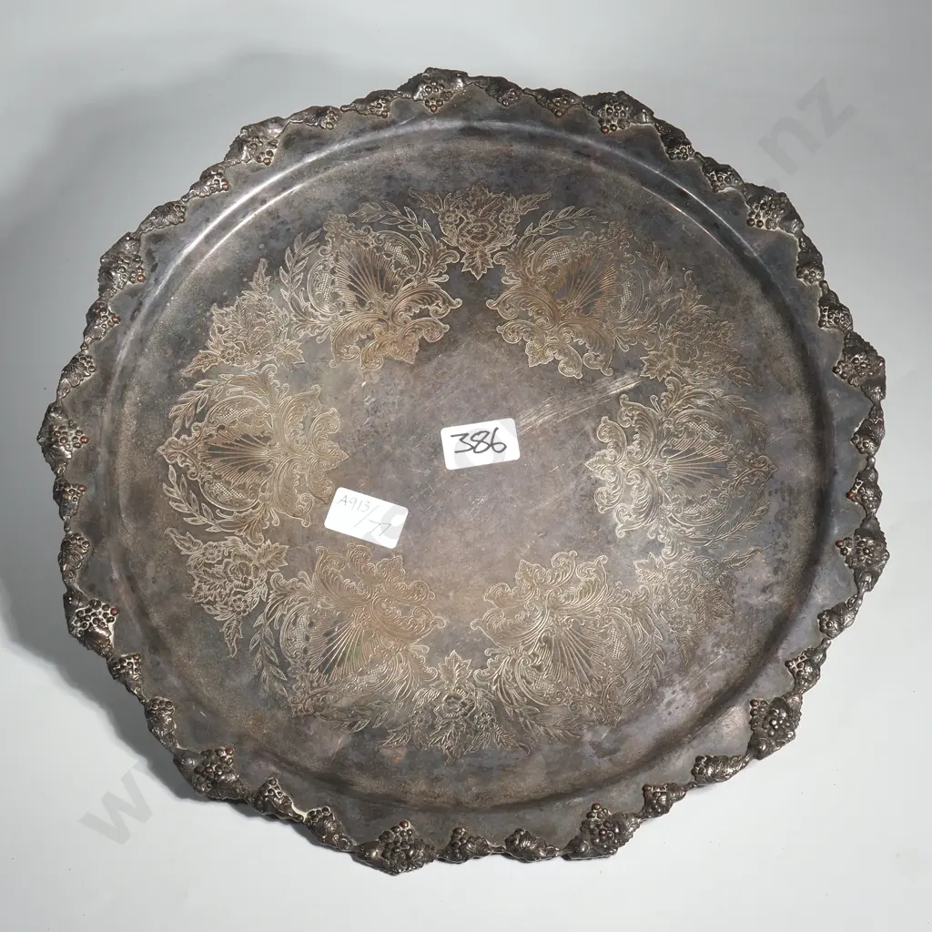 Strachan Old Sheffield Reproduction Plate S/P Tray Image 1++