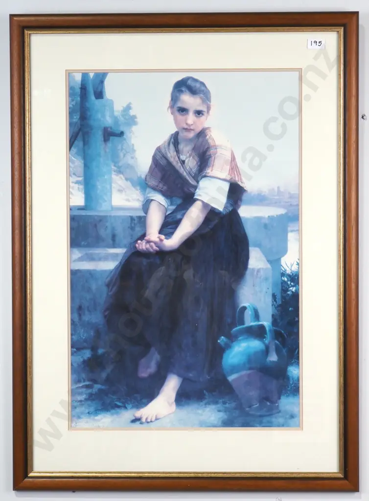 William-Adolphe Bouguereau - The Broken Pitcher, Print Image 1++