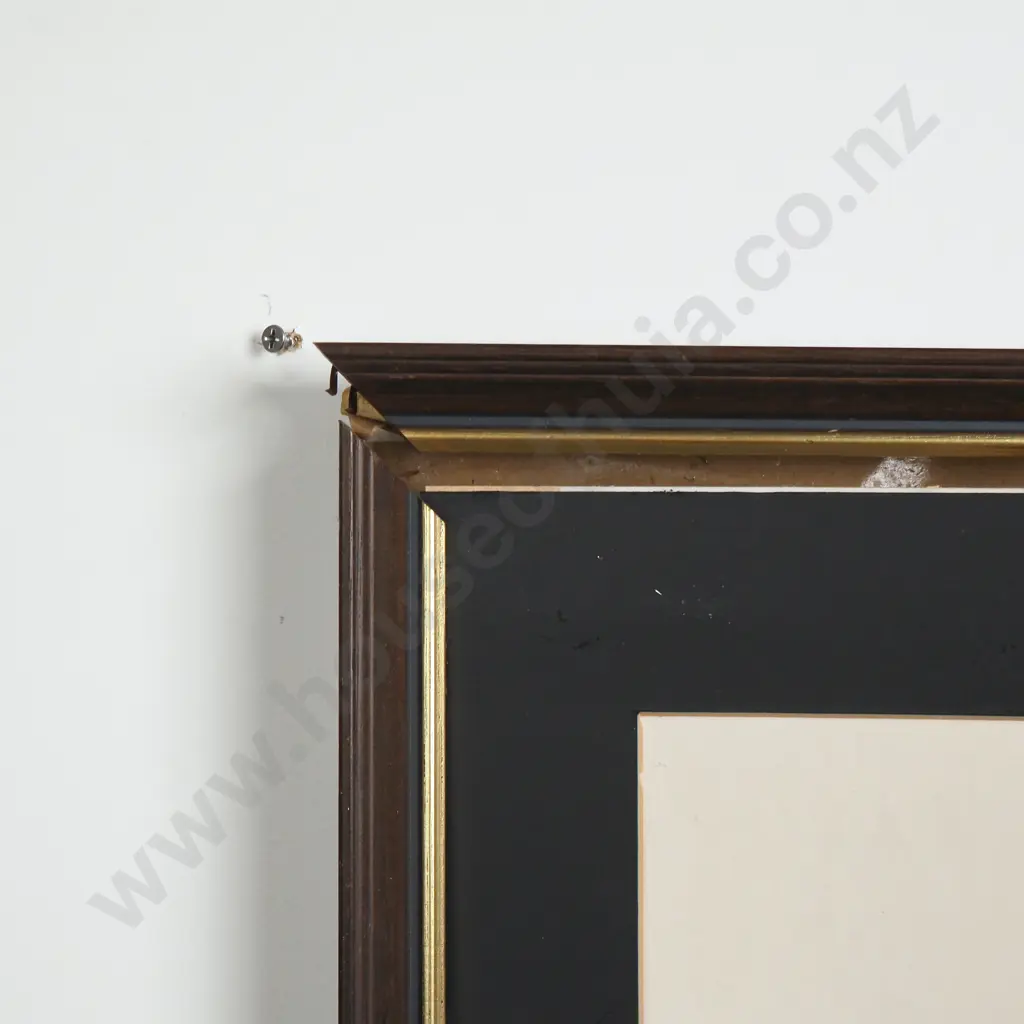 Large Architectural Print Depicting a Stately Home A/F Image 1++