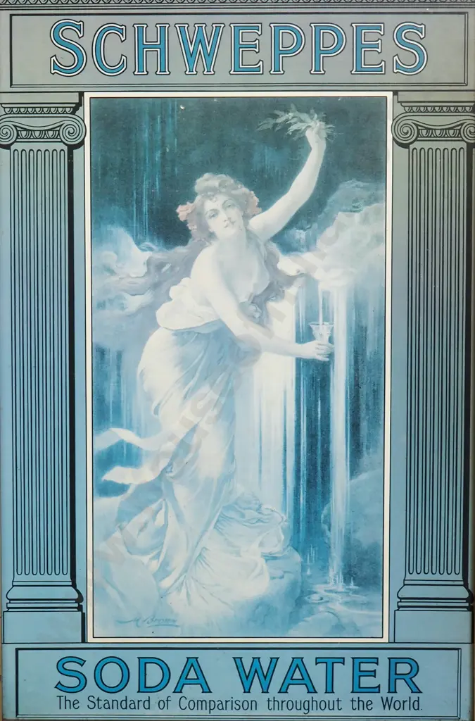 Vintage 'Schweppes' Advertising Print Image 1++