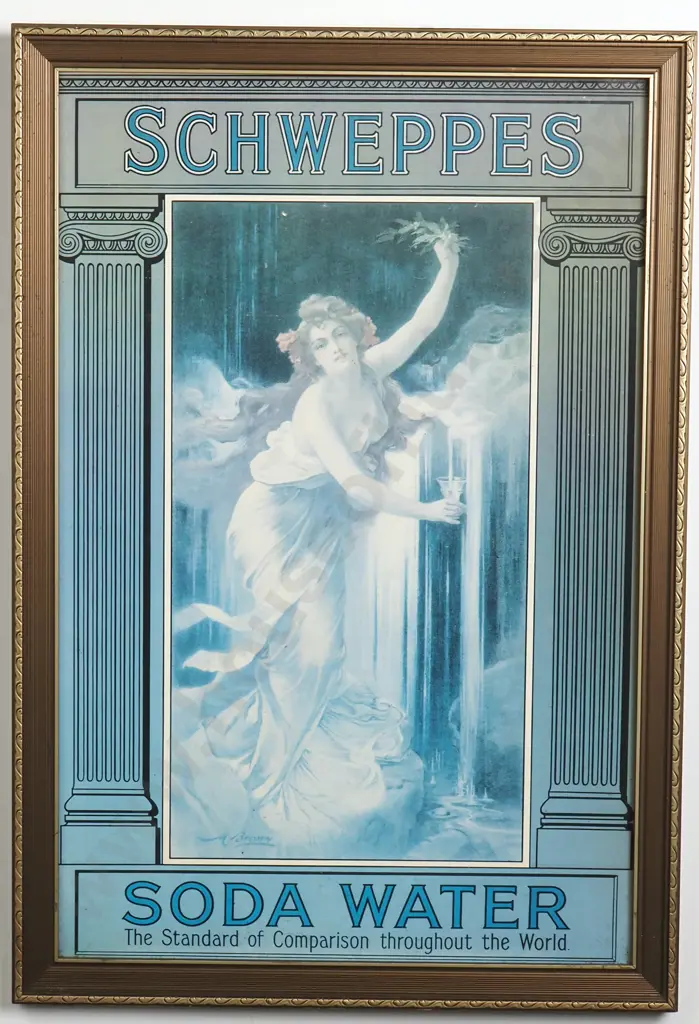 Vintage 'Schweppes' Advertising Print Image 1++