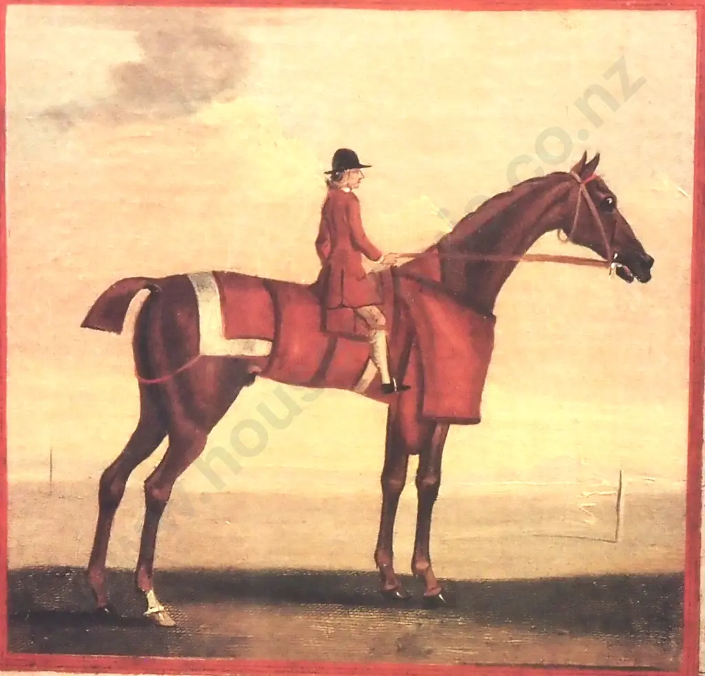 Artist Unknown - Racehorse, Print Image 1++
