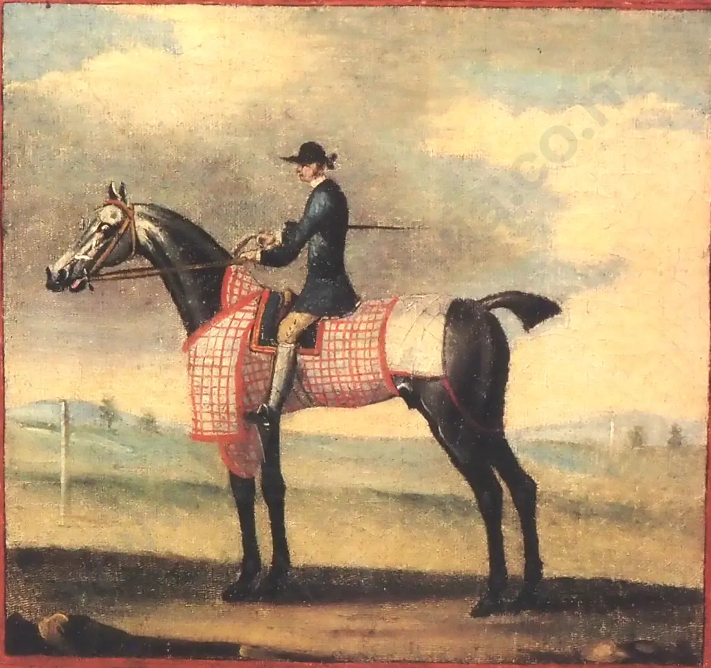 Artist Unknown - Equestrian, Print Image 1++