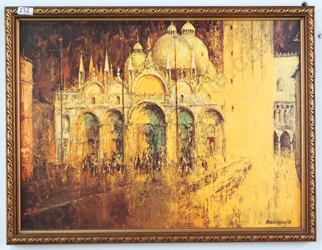 *Ronald Copping - Doge's Palace Venice, Print Image 1++