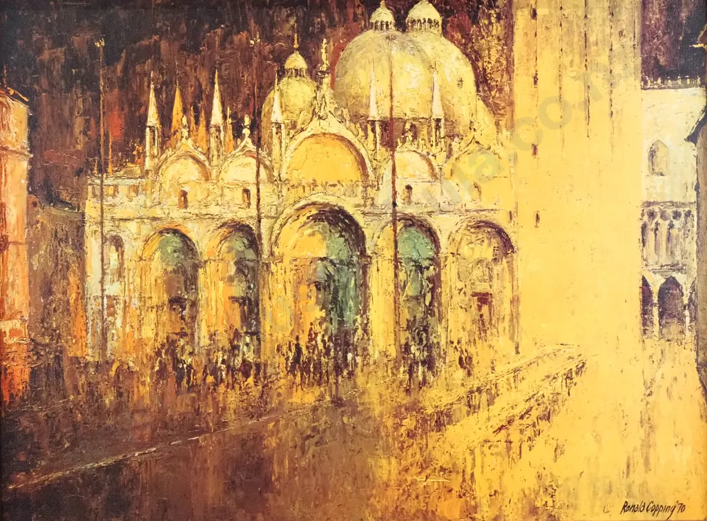 *Ronald Copping - Doge's Palace Venice, Print Image 1++