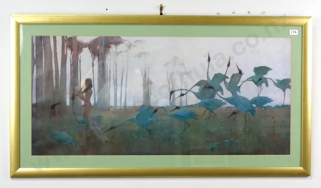 Sydney Long: The Spirit of the Planes, Print Image 1++