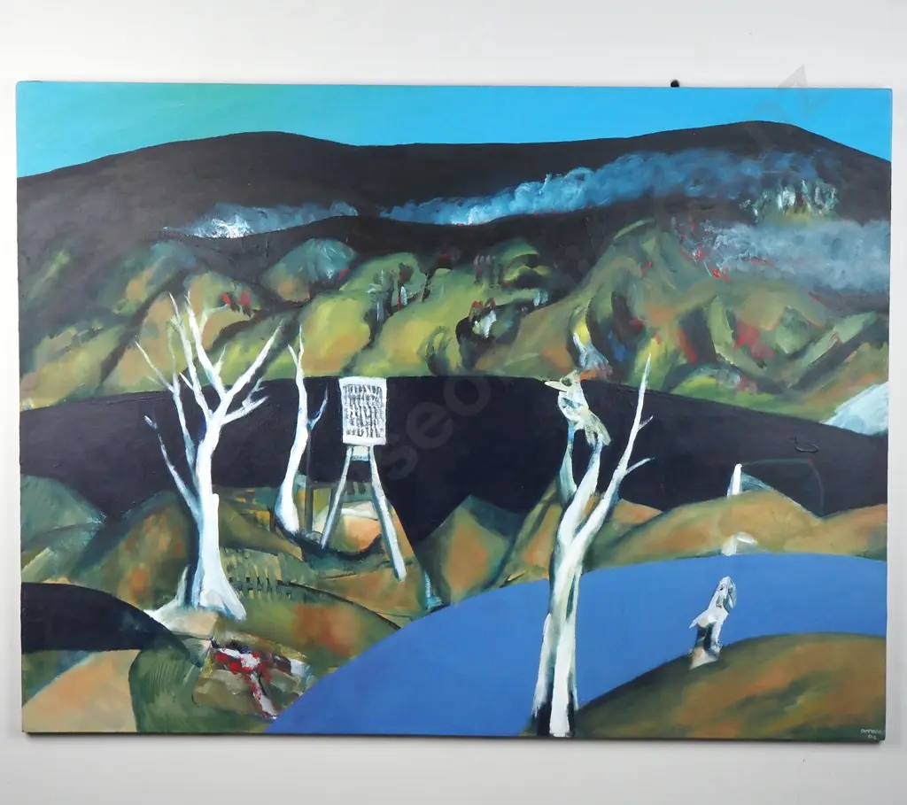 Mike Depree - Australian Gothic, Oil On Stretched Canvas (2004) Image 1++