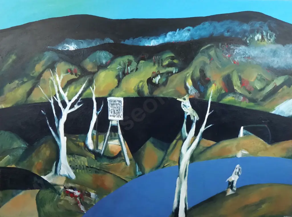 Mike Depree - Australian Gothic, Oil On Stretched Canvas (2004) Image 1++