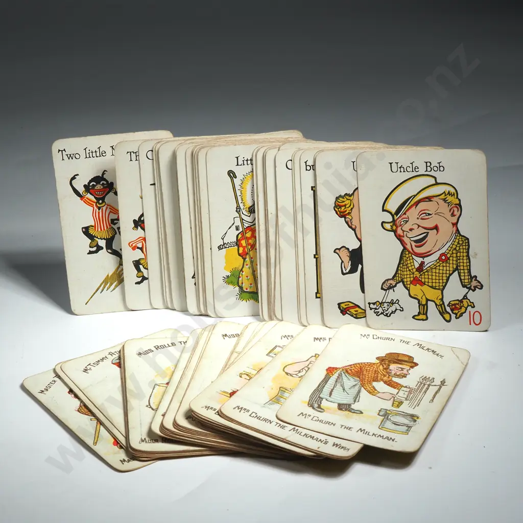 Two Packs Of Vintage Playing Cards - "Happy Families" & "Bob's Your Uncle" Image 1++