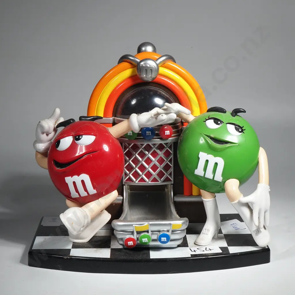 Vintage M&M Rock & Roll Juxebox Candy Dispenser Image 1++