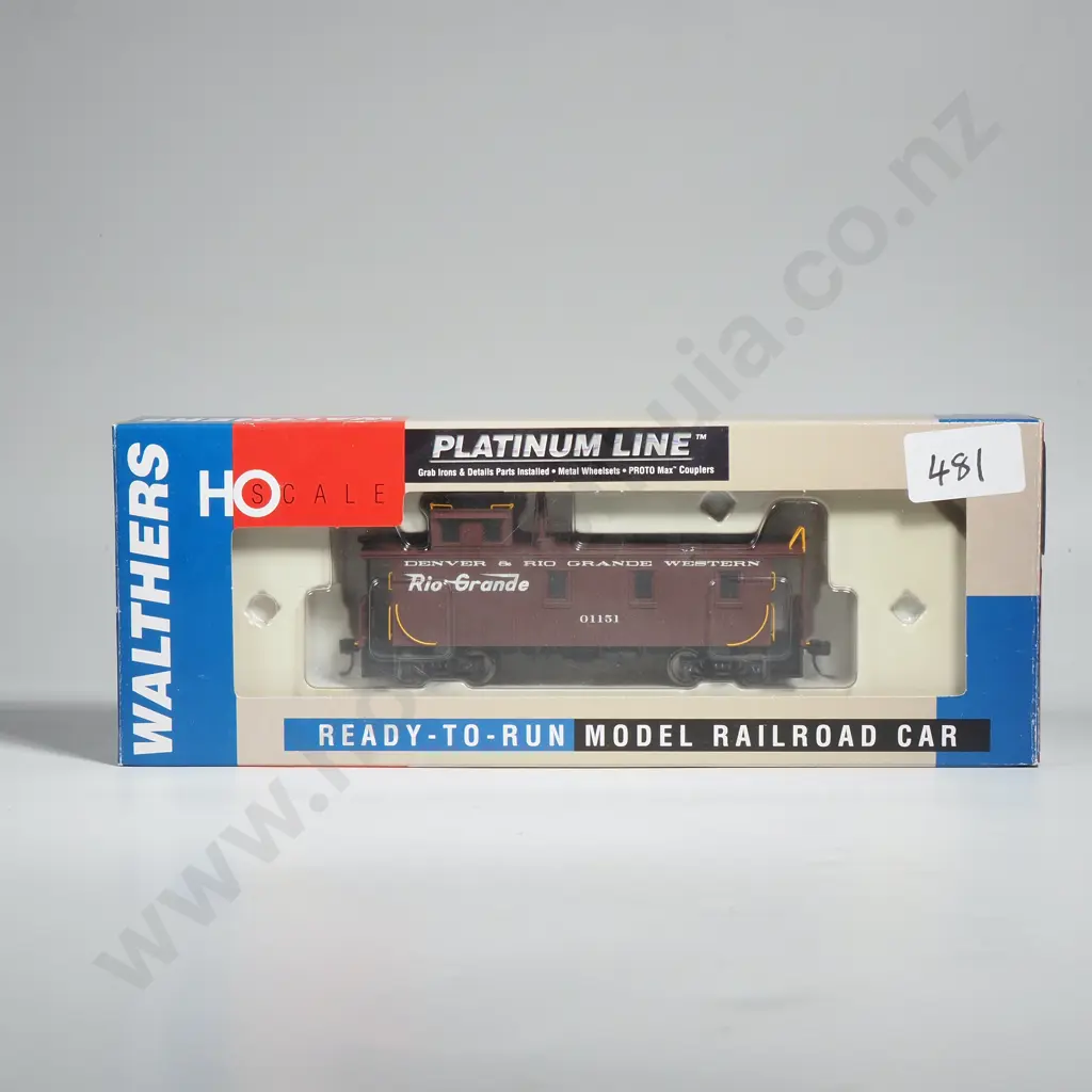 Walthers HO Scale Gold Line Model Railroad Car Image 1++