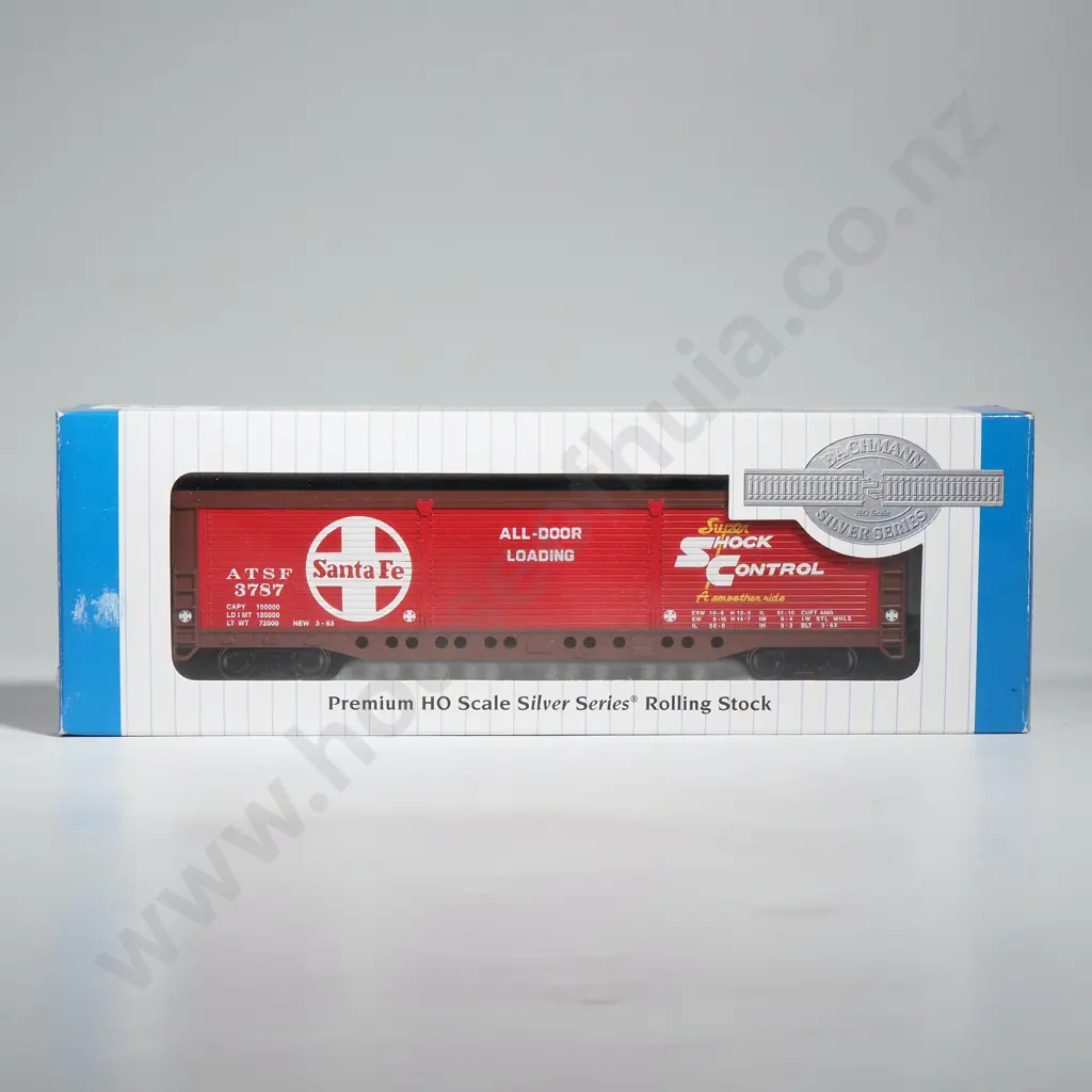 Bachmann HP Scale Silver Series Rolling Stock Evans All Door Box Car Santa Fe Image 1++