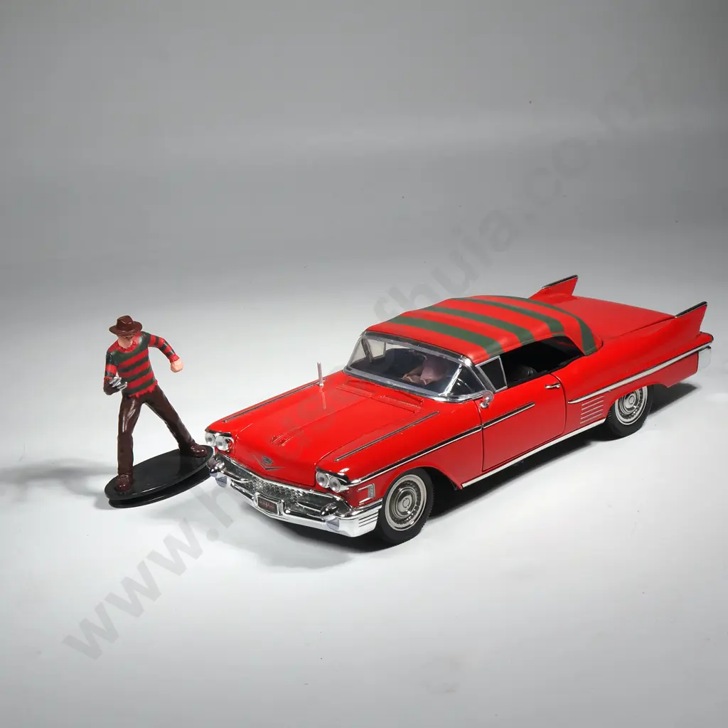Freddy Krueger & 1958 Cadillac Series 62 Image 1++