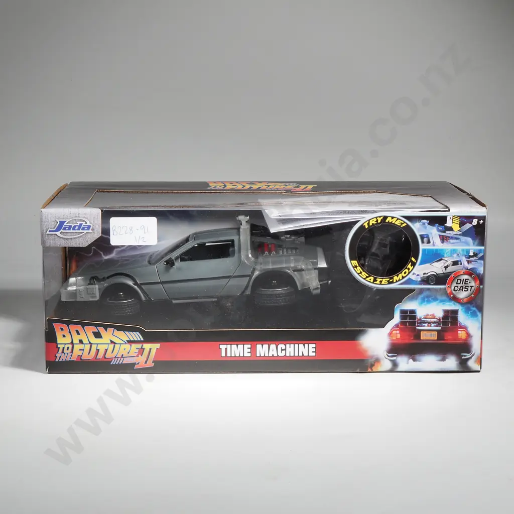 Back To The Future II Time Machine & Unopened Trilogy DVD's Image 1++