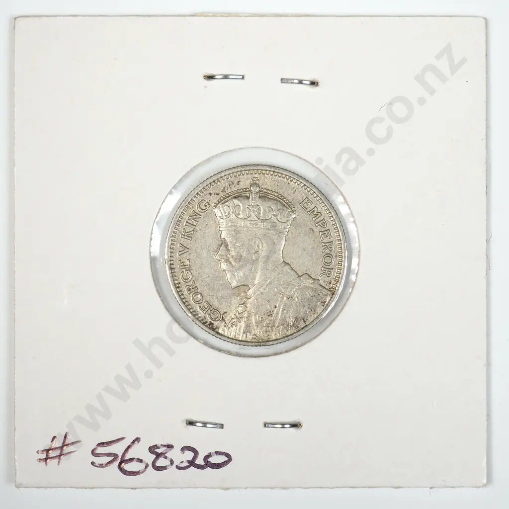 1936 New Zealand Sixpence - Better Grade Image 1++