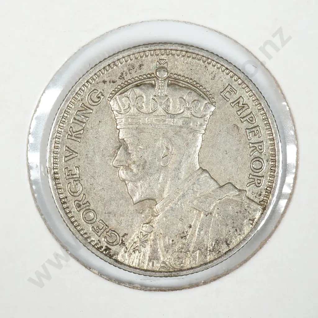 1936 New Zealand Sixpence - Better Grade Image 1++
