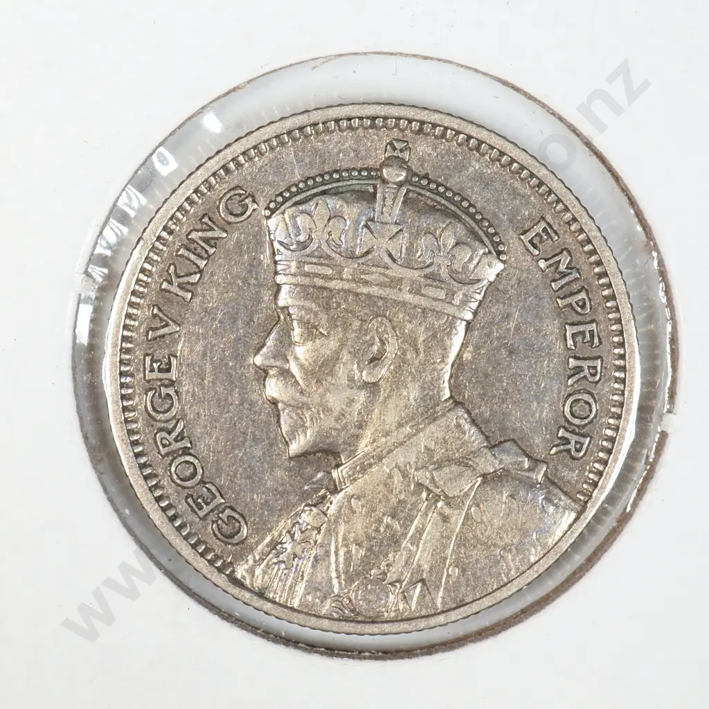 1936 New Zealand Sixpence - Better Grade Image 1++
