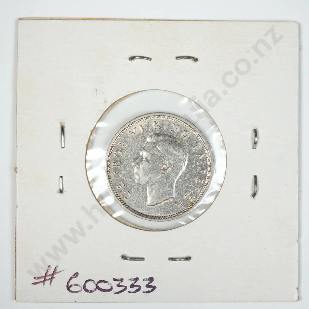 1942 New Zealand Sixpence - Better Grade Image 1++
