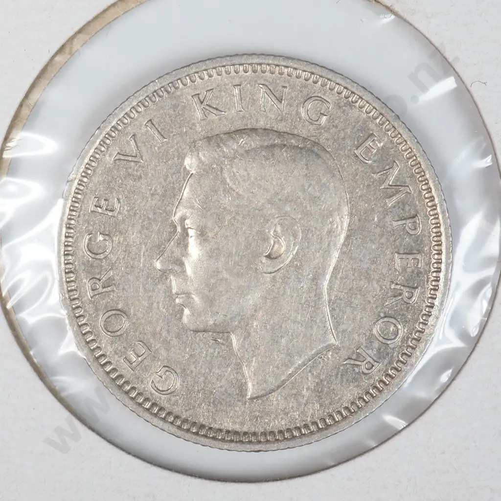 1942 New Zealand Sixpence - Better Grade Image 1++