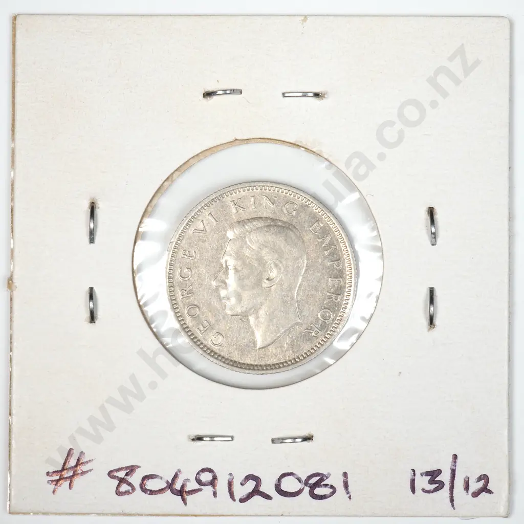 1942 New Zealand Sixpence - Better Grade Image 1++