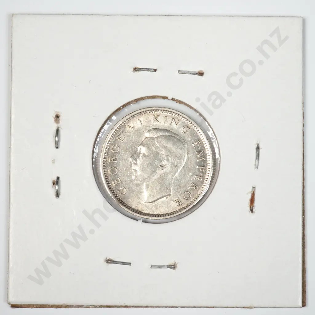 1942 New Zealand Sixpence - Better Grade Image 1++