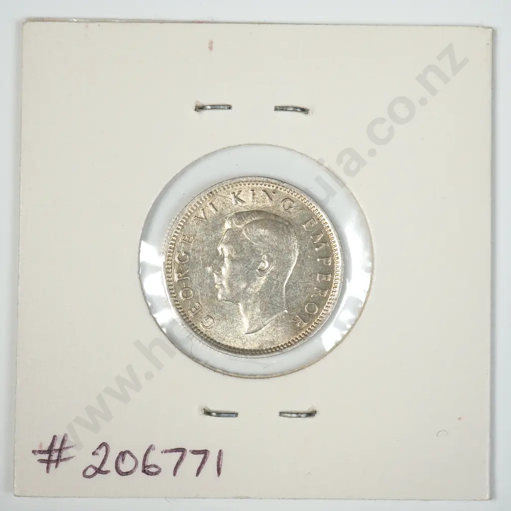 1943 New Zealand Sixpence - Better Grade Image 1++