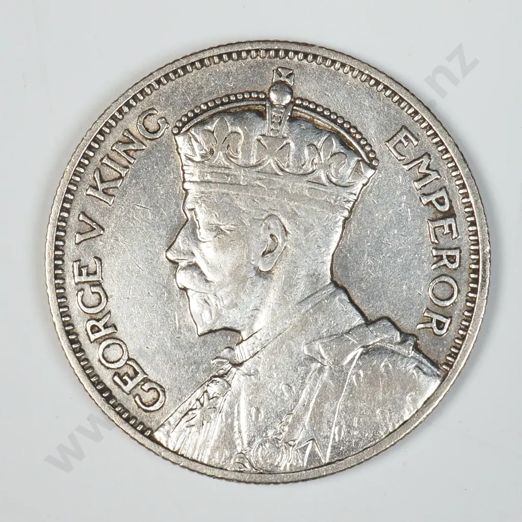 1935 New Zealand One Shilling - Better Grade Image 1++