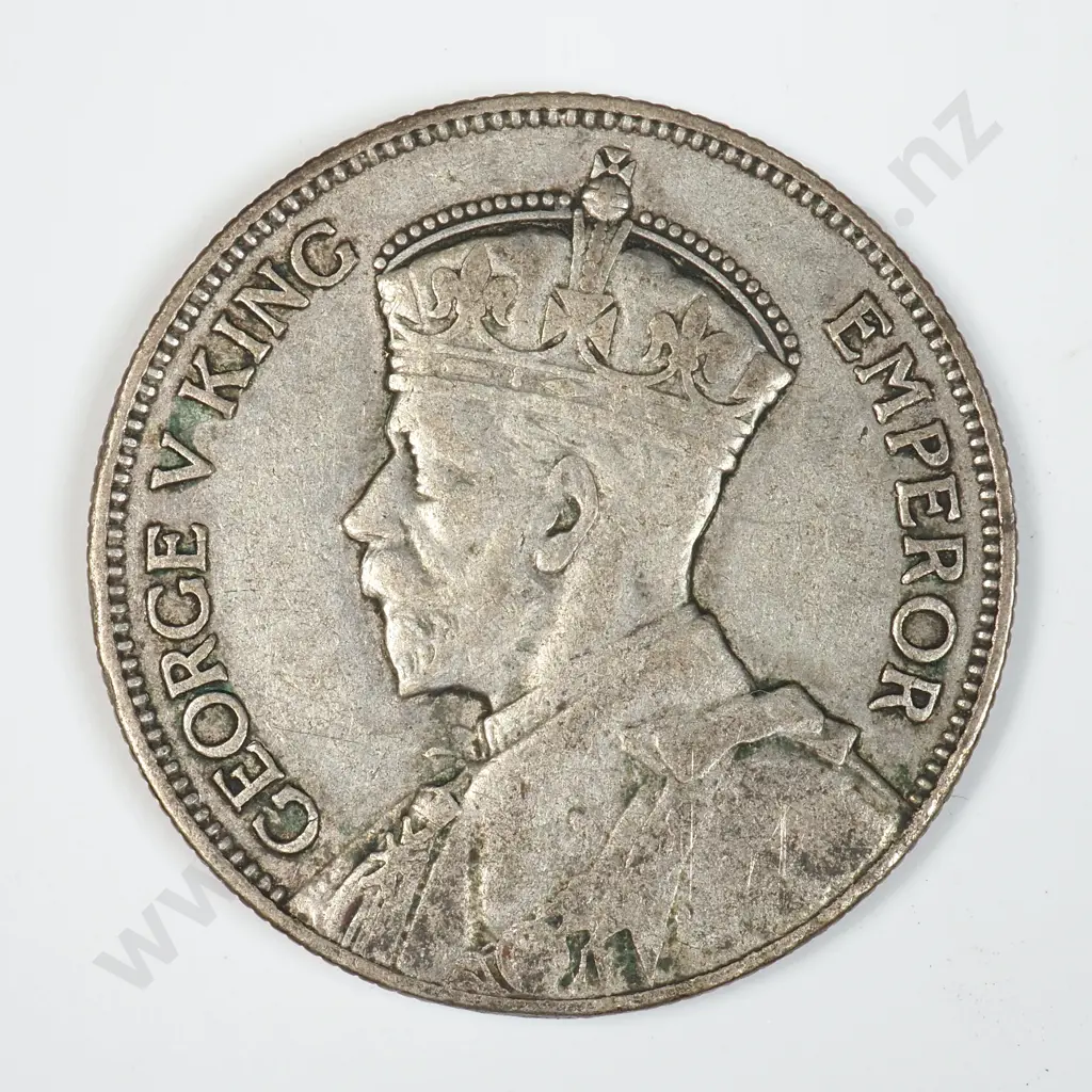 1936 New Zealand Florin Image 1++
