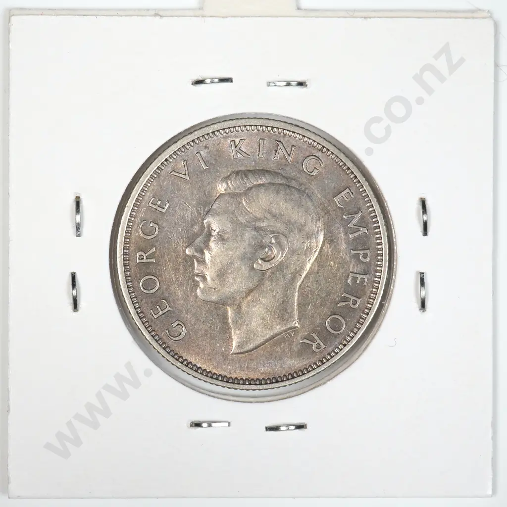 1940 New Zealand Florin Image 1++
