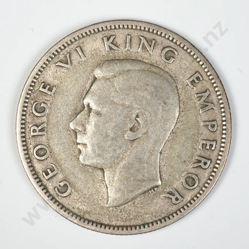 1940 New Zealand Florin Image 1++