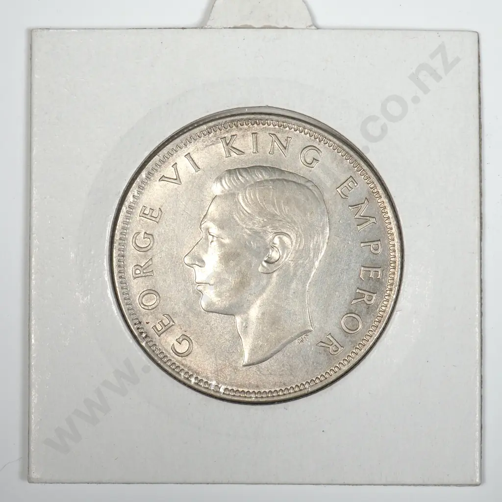 1944 New Zealand Halfcrown Image 1++