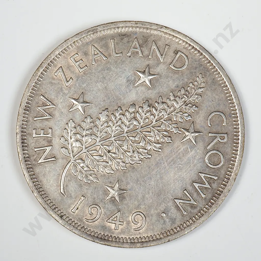1949 New Zealand Crown  Image 1++