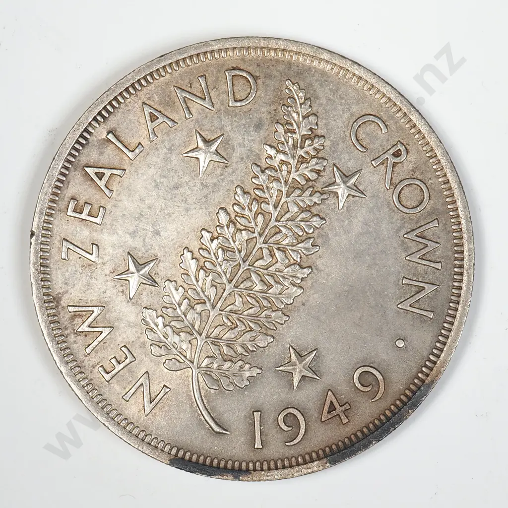 1949 New Zealand Crown  Image 1++