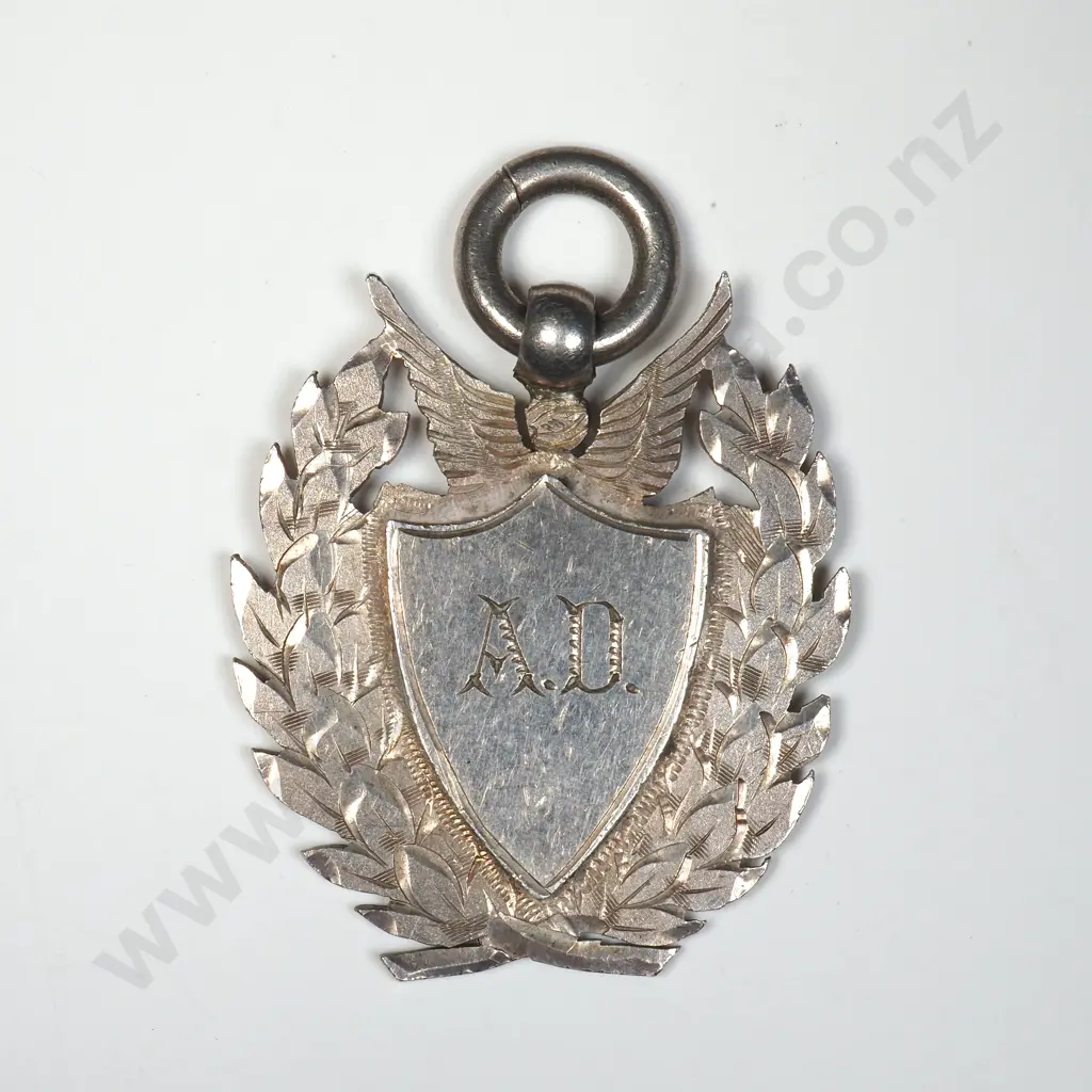1920 Sterling Silver Prize Medal Image 1++