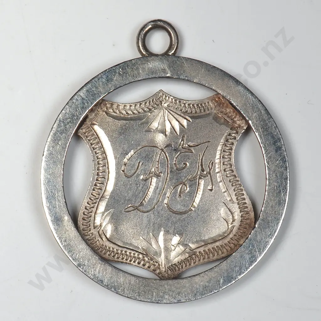 1919 Sumner School Sterling silver Junior Champion Prize Medal to Doris Fluerty Image 1++
