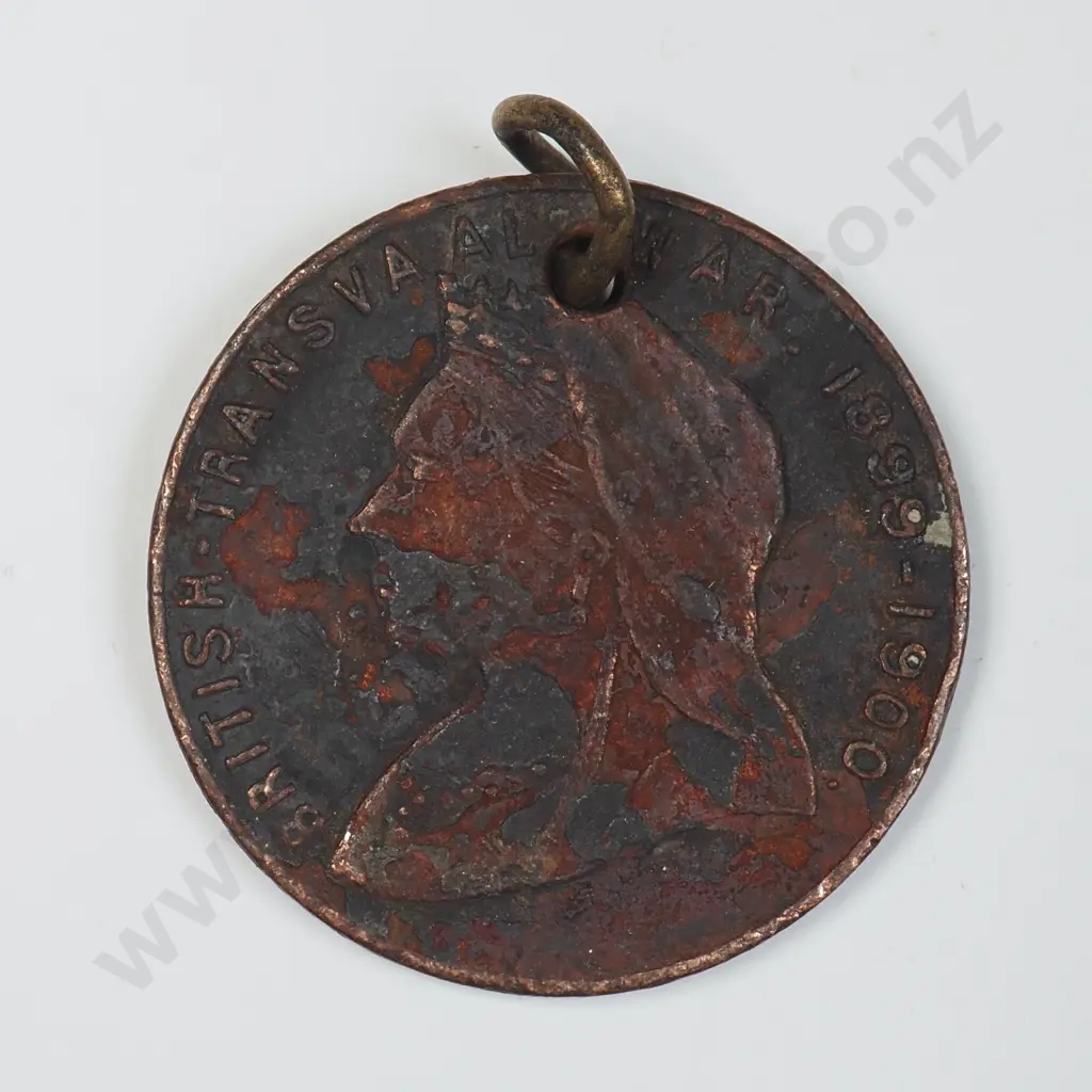 1900 Boer War Rough Riders Medalette  Image 1++