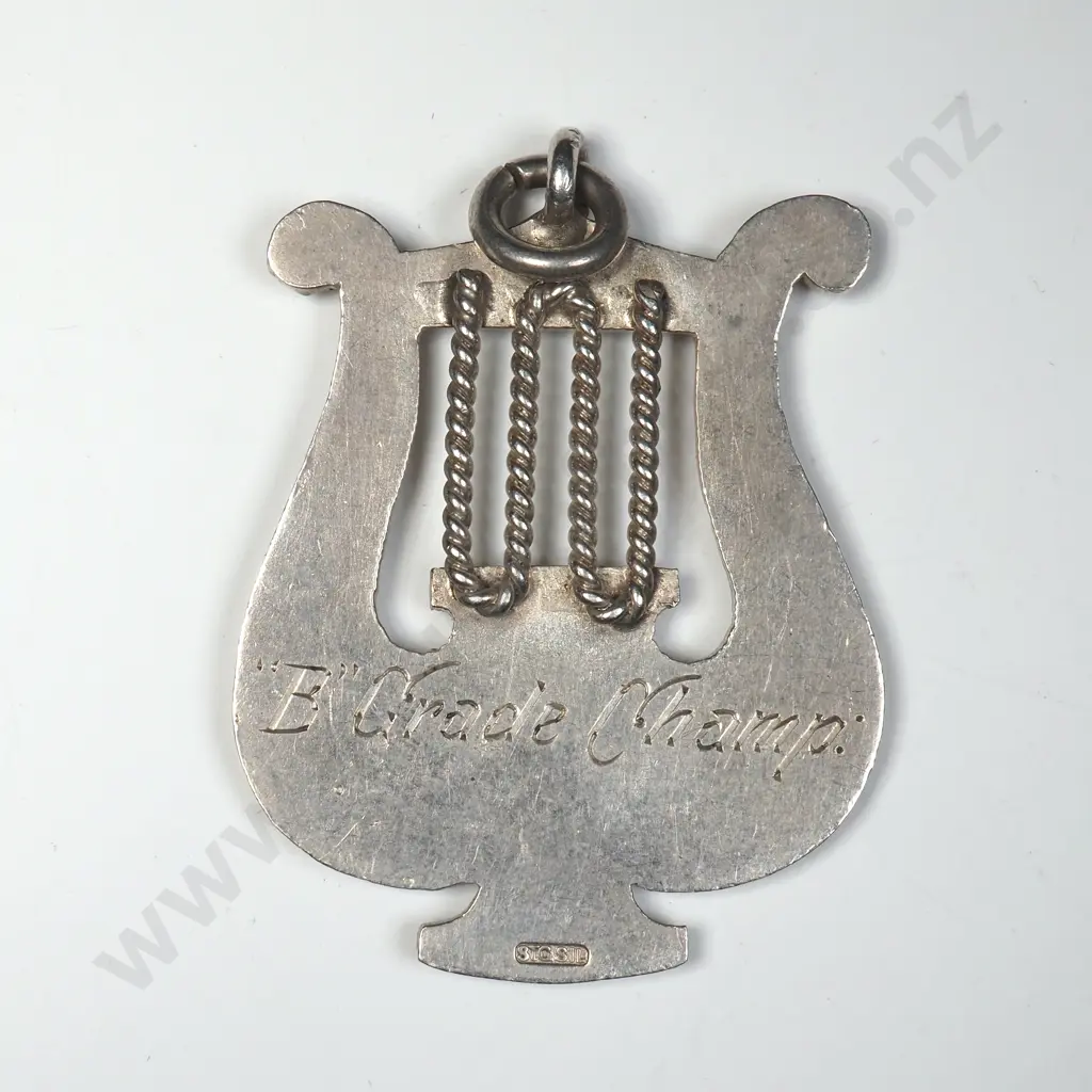 1914-15 Sterling Silver Prize Fob Medal Image 1++
