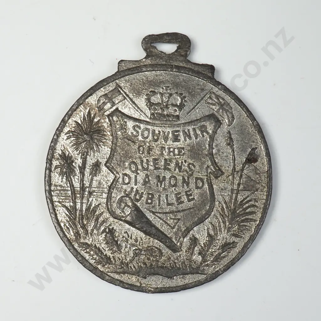 1897 Diamond Jubilee Medalette  Image 1++