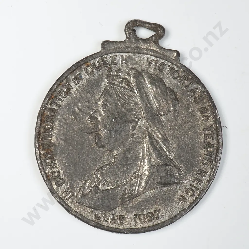1897 Diamond Jubilee Medalette  Image 1++