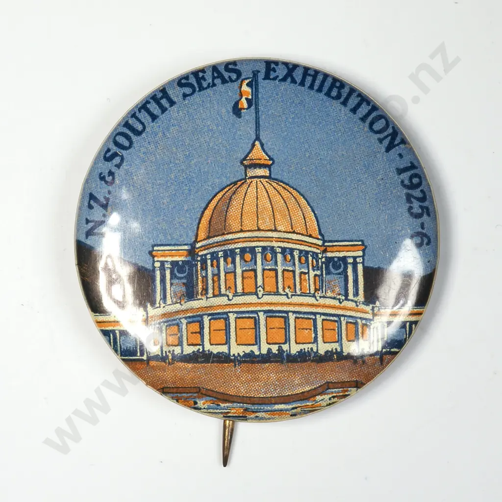 1925-6 New Zealand South Seas Exhibition Pin Image 1++