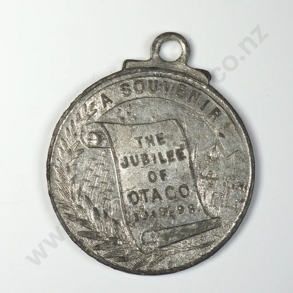 1898 Jubilee of Otago Medalette Image 1++