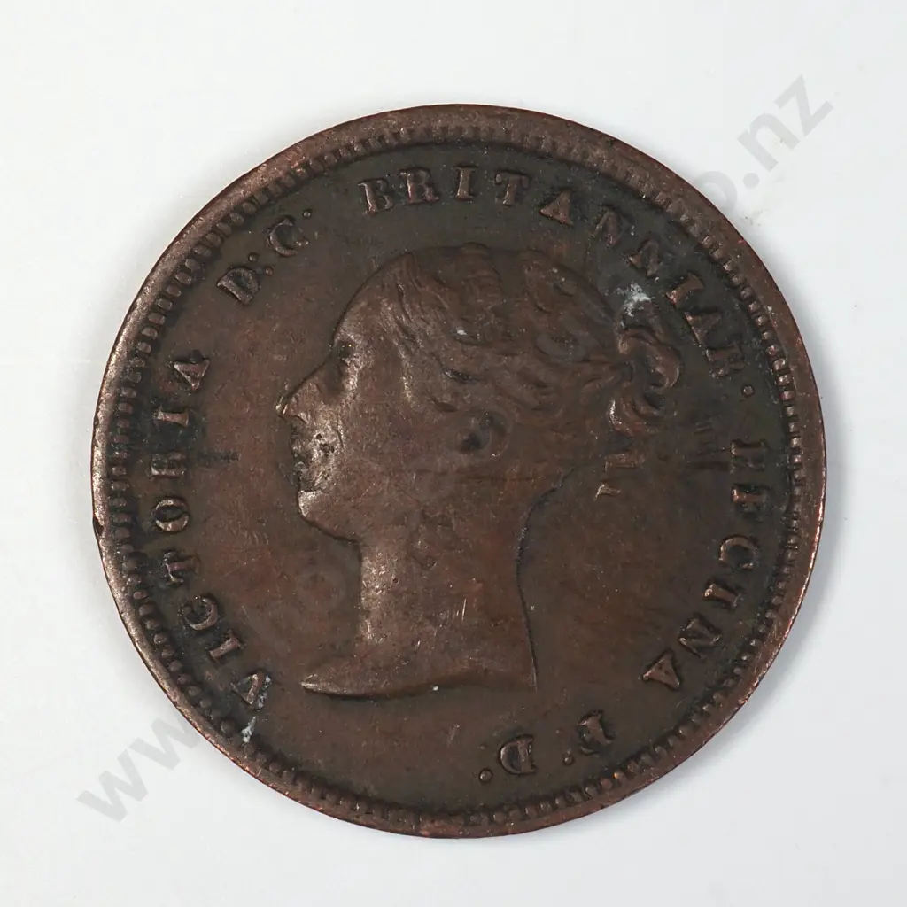 1852 United Kingdom Half Farthing - Better Condition  Image 1++