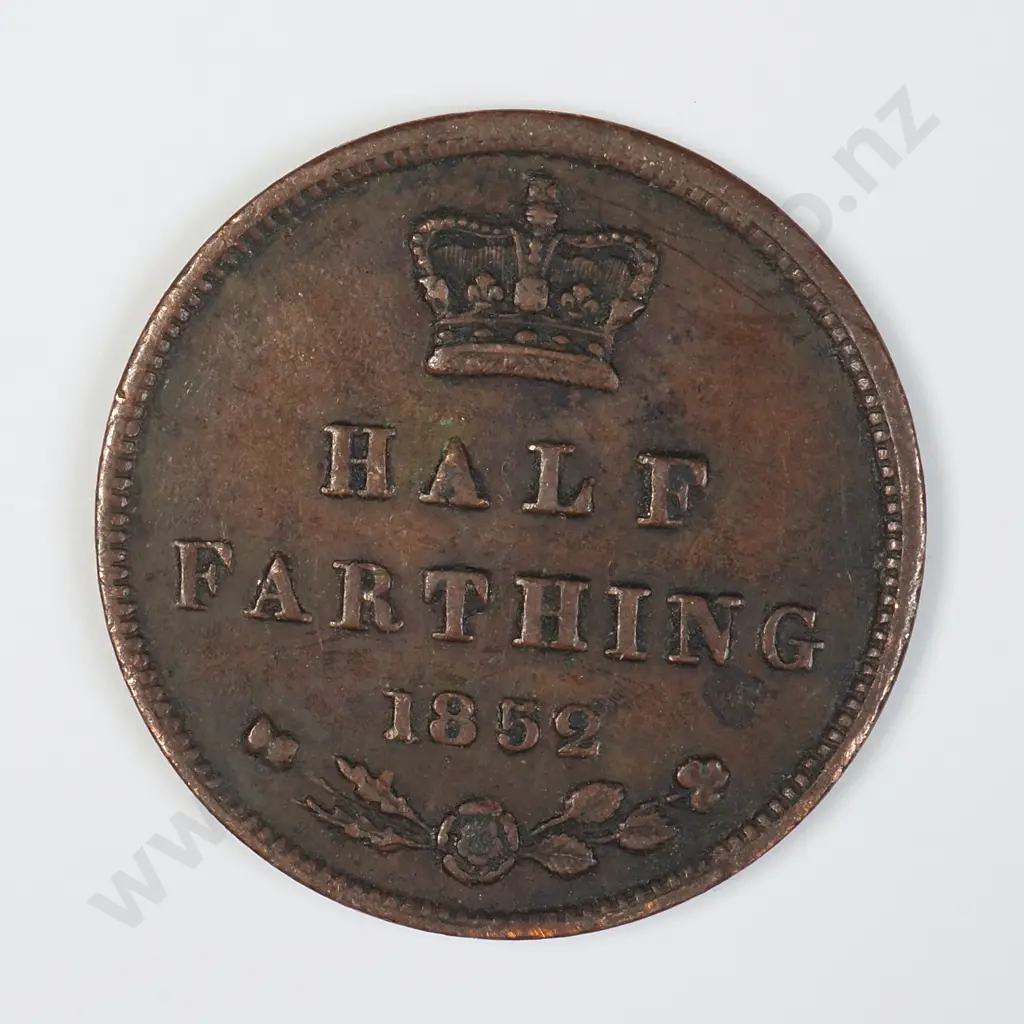1852 United Kingdom Half Farthing - Better Condition  Image 1++