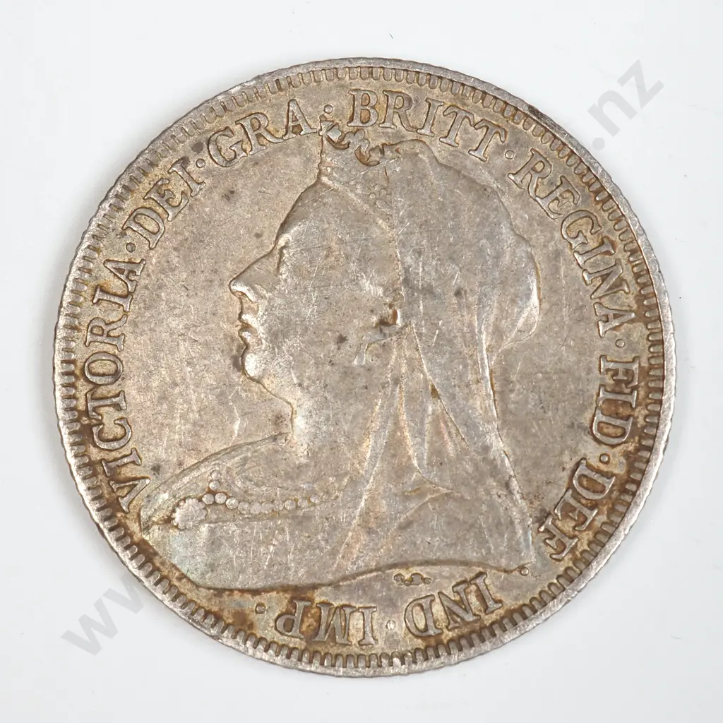 1898 United Kingdom One Shilling Image 1++