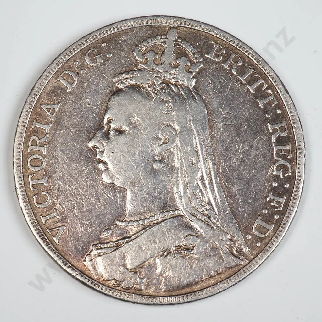 1891 United Kingdom Crown Image 1++