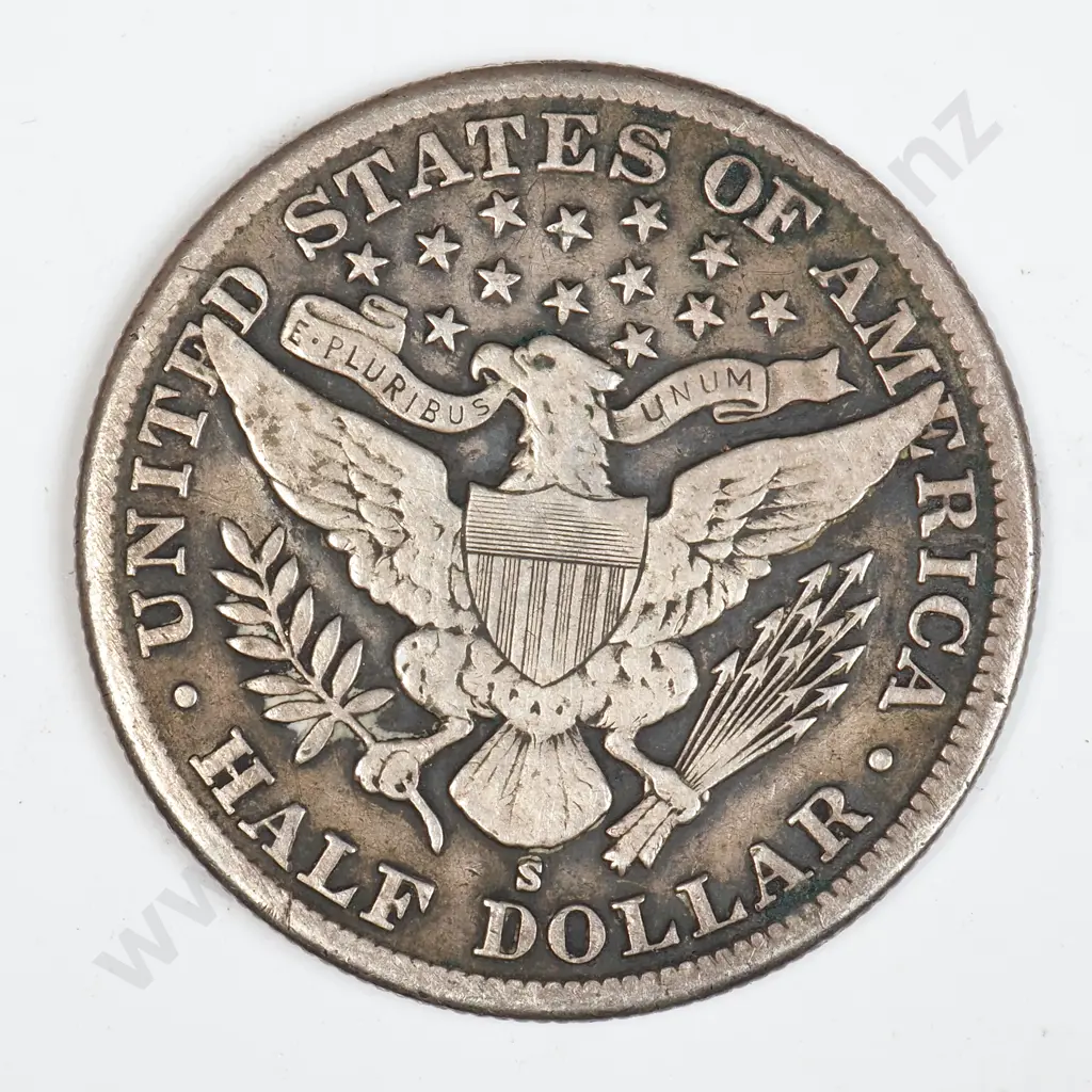 1900 S United States of America Half Dollar Image 1++