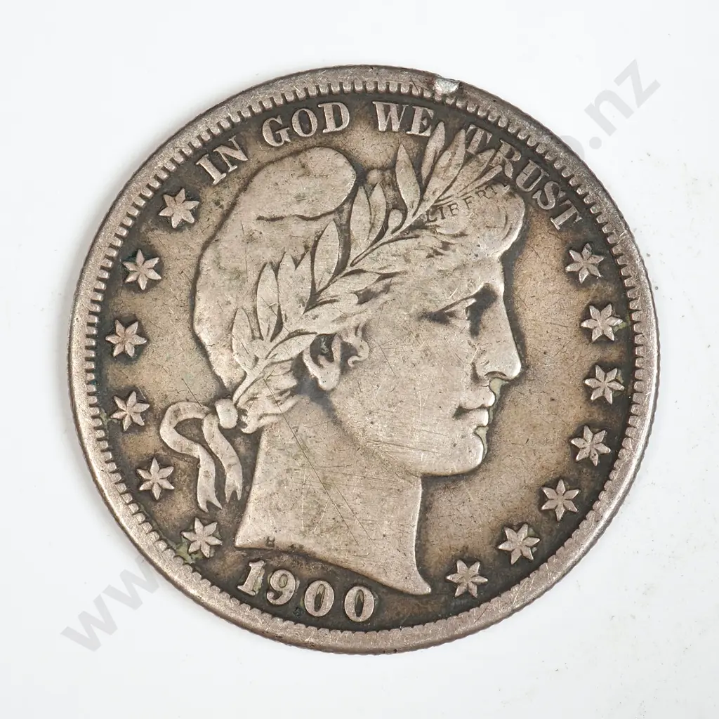 1900 S United States of America Half Dollar Image 1++