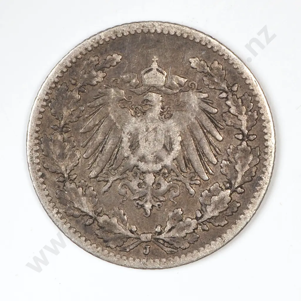 1905 German Half Mark Image 1++