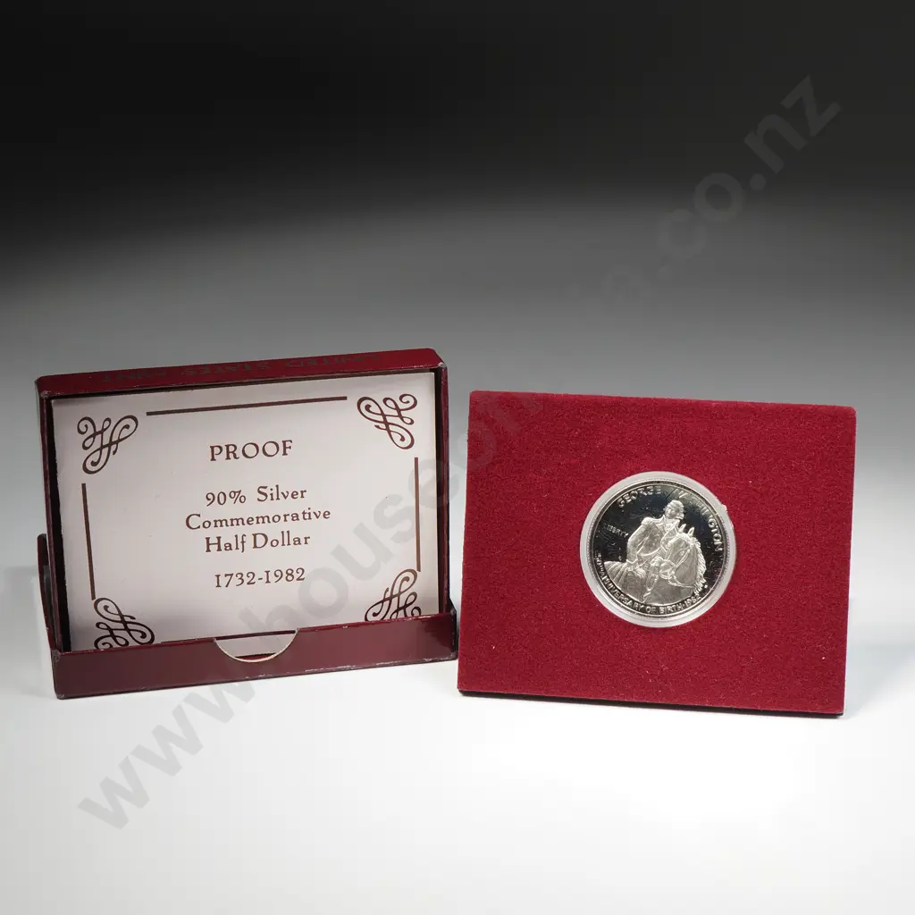 1982 United States of America Proof Silver Half Dollar  Image 1++